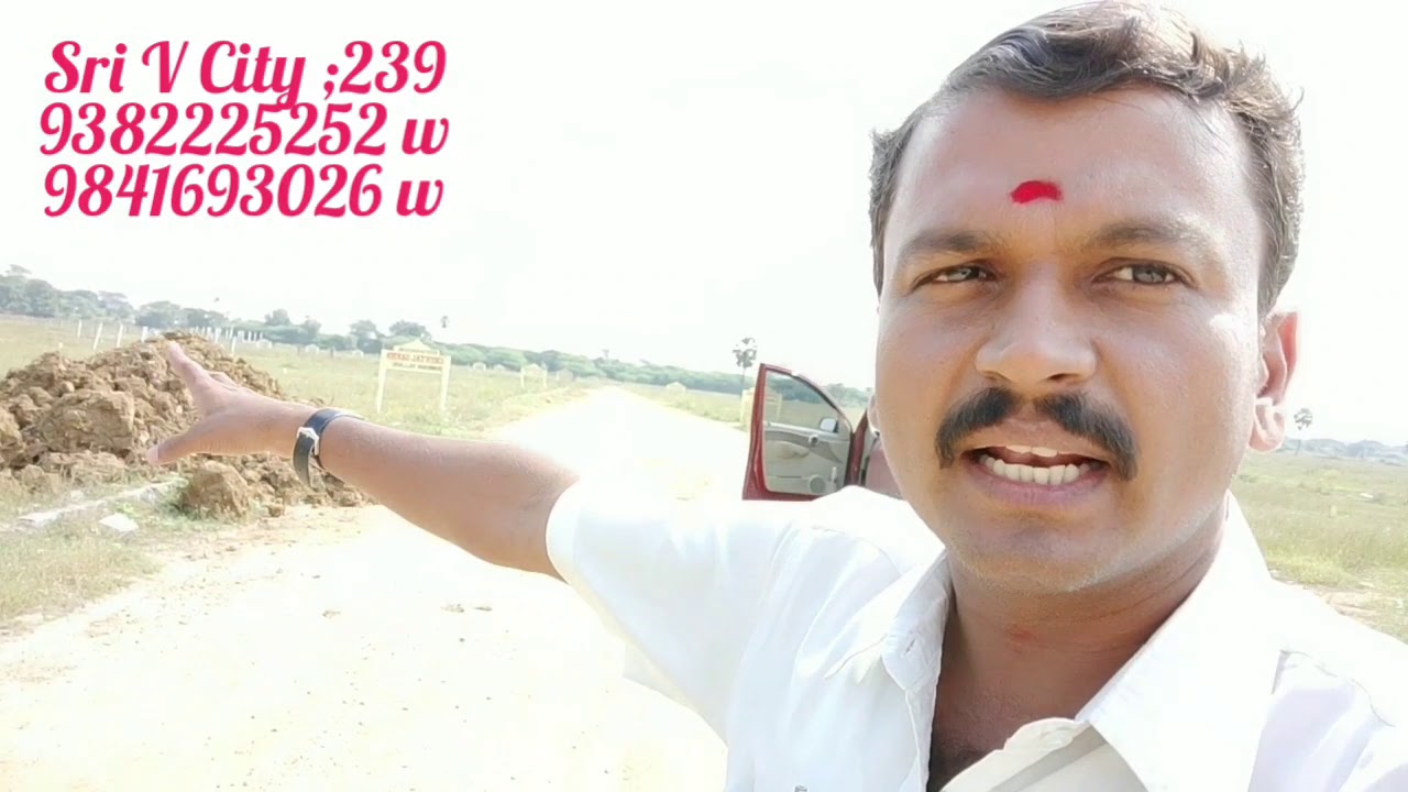 Per Sqft 750 Dtcp Plots In Pillaichatram Sriperumbutur YouTube