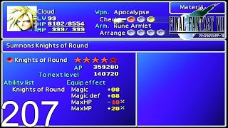 FF VII [LV 99] Perfect Walkthrough Part 207 AP Farming