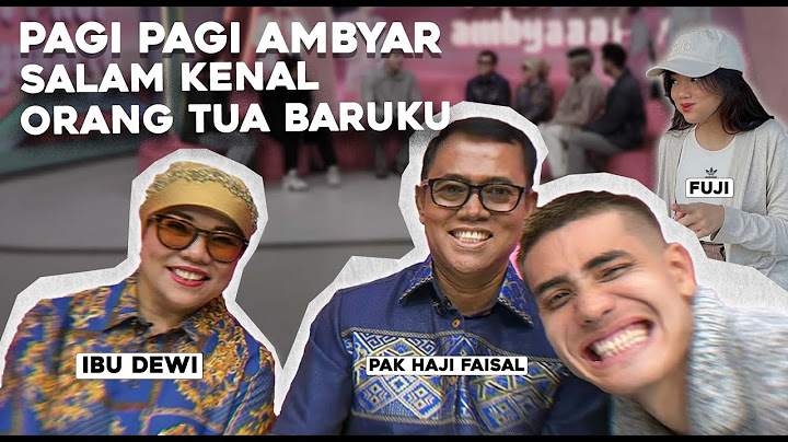 Akhirnya ketemu bapak mamah mertuaku fuji