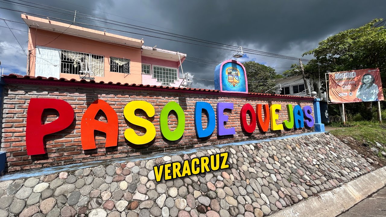 ⚠️Tormenta en PASO DE OVEJAS Veracruz y sus lugares hermosos // el río, mercado y parques