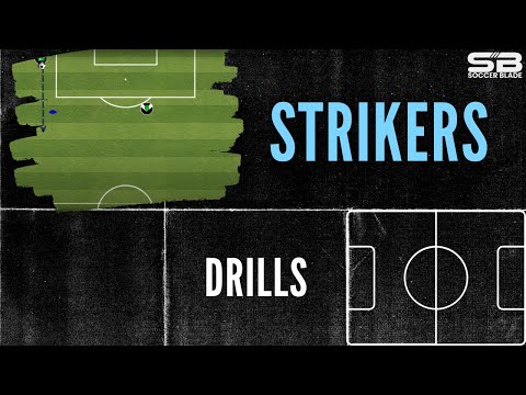Attackers + Strikers Soccer Drill | Dribbling ~ Passing ~ Shooting