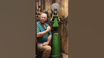 Little Giant power hammer - shop tour - #shorts