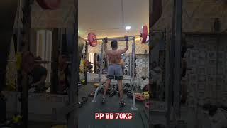 Push Press Barbell 💪#crossfit #fitness #pushpress #exercise #fitindia #befit #gym  #weightlifting