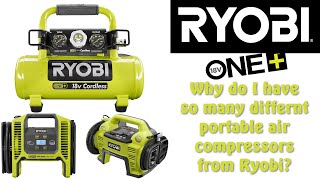 Lets compare Ryobi air compressors models P731 P747 P739