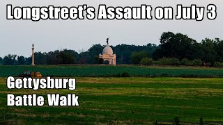 Longstreet's Assault on July 3 - Gettysburg Battle Walk with Ranger Tom Holbrook