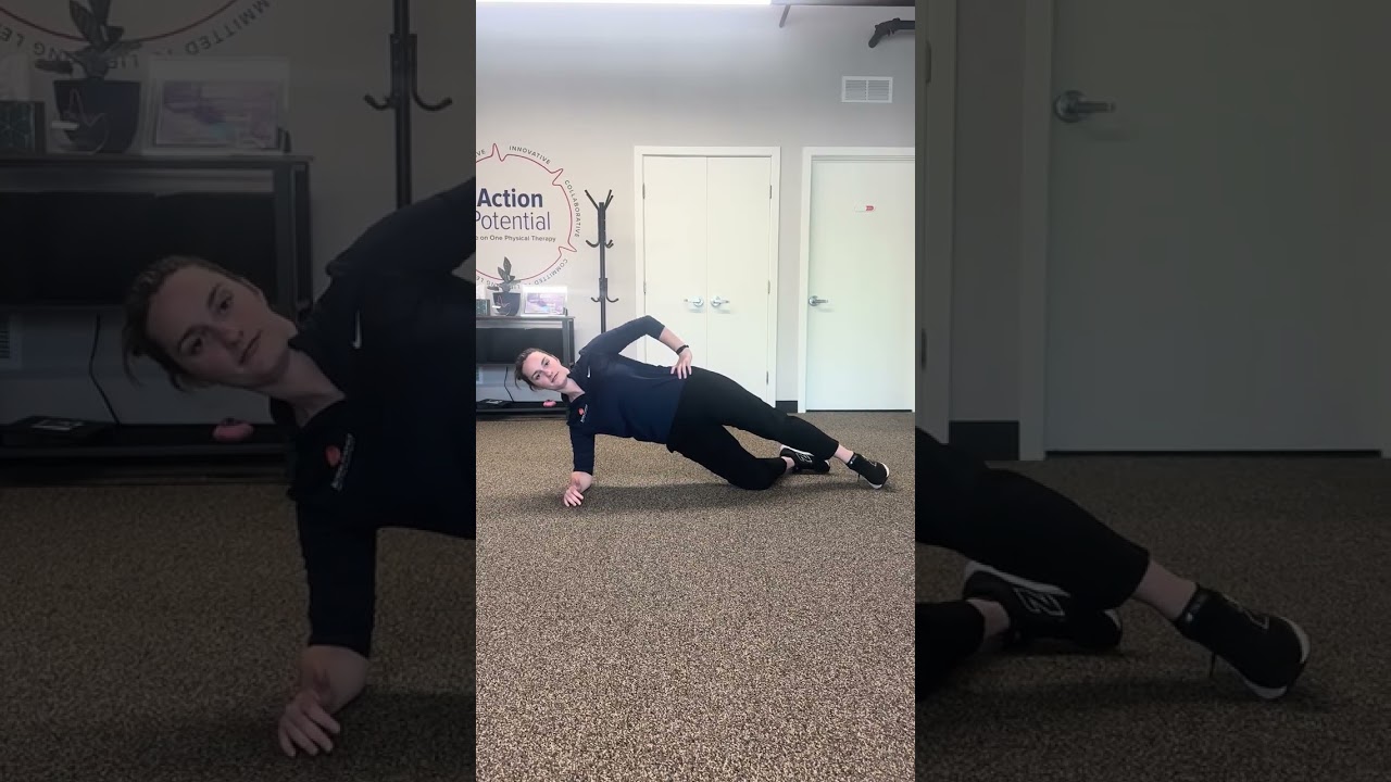 Modified Side Plank with Hip Abduction