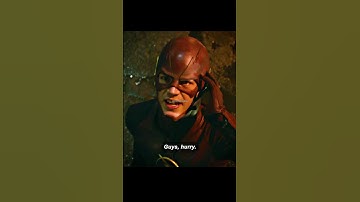 Barry runs up a building for the first time.