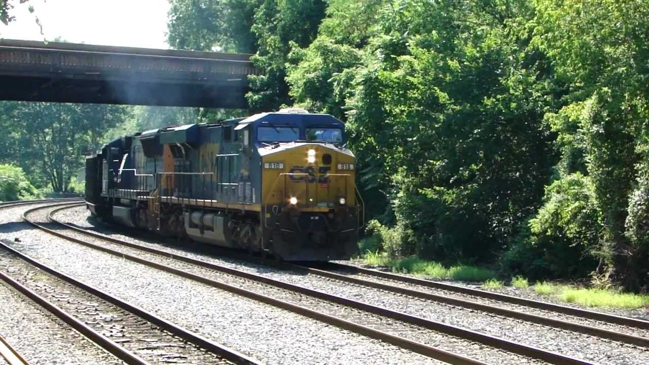 CSX 818 & 4787 East Thru St. Denis