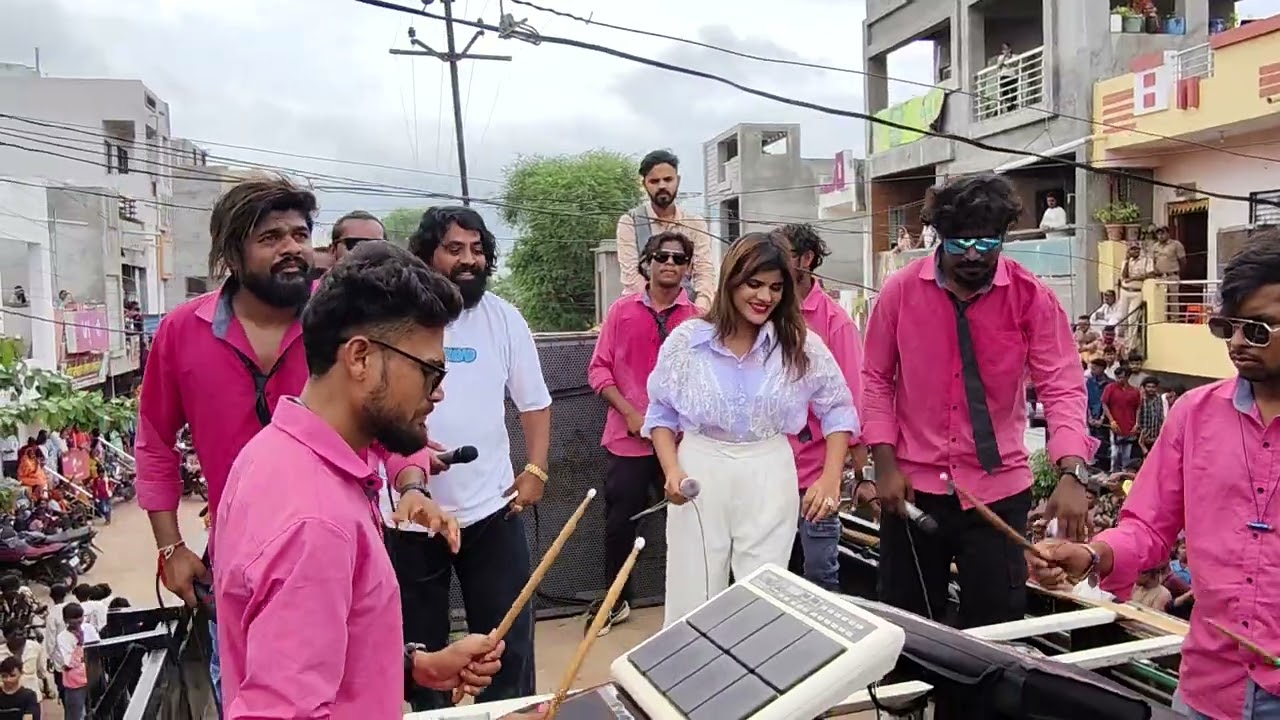 Rocky Bullet 💥 jhumka Wali Por 💥 Ganpati Visarjan At Sarngkheda..