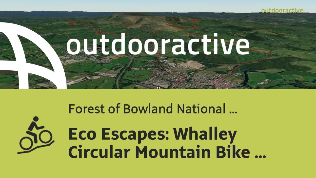 mountain biking trail in Forest of Bowland National Landscape: Eco Escapes: ...