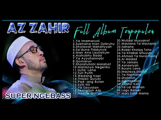 ALBUM AZZAHIR TERPOPULER 3 JAM NON STOP #azzahirterbaru2024 class=