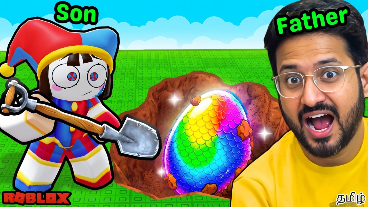 Roblox Dig For Egg Funny Gameplay in Tamil | Earth Gamer