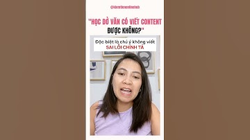 HỌC DỞ VĂN CÓ VIẾT CONTENT ĐƯỢC KHÔNG? #kiemtienonline #kiếmtiềnonline #kiemtien #nhungphung