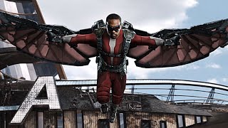 Captain America: The Winter Soldier Sitwell's Confession Scene Falcon's First Flight in the MCU