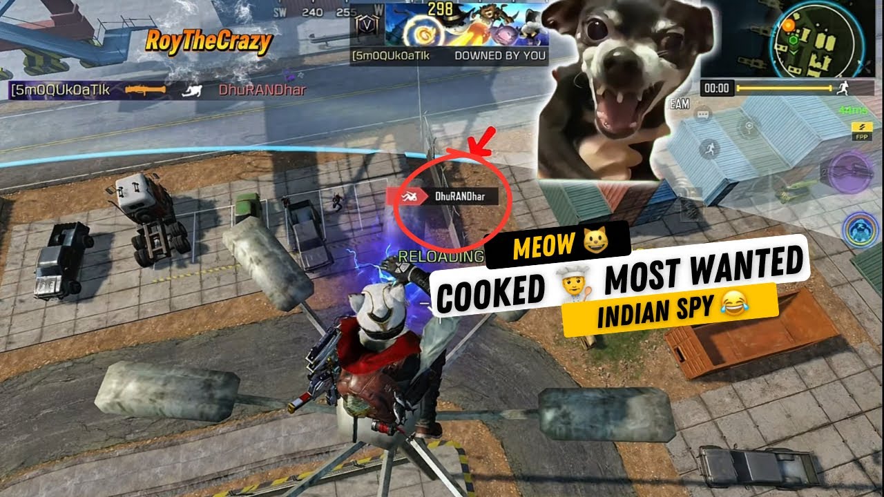 MEOW COOKED THE MOST WANTED INDIAN SPY 🕵️ DHURANDHAR IN CODMOBILE | CALL OF DUTY MOBILE GAMEPLAY