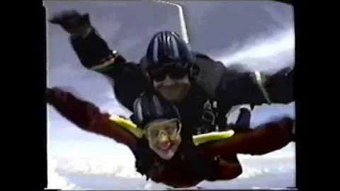 Diane Tandem Sky Diving in Davis, CA