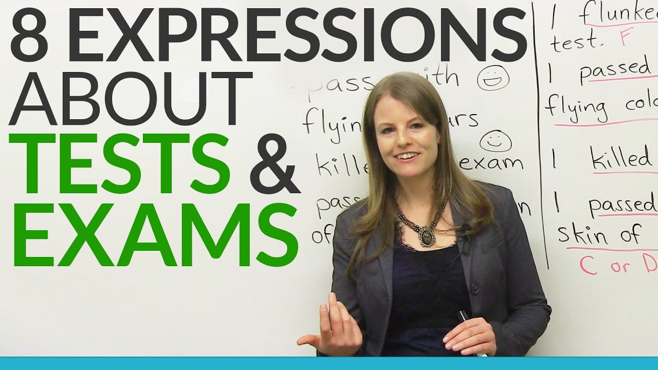 ⁣Learn English: 8 TEST & EXAM Expressions