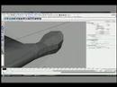 modeling a Foot in Maya, pt5