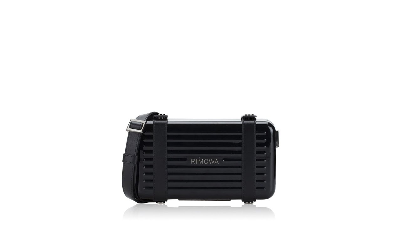 Rimowa Polycarbonate High End Personal Crossbody Bag Black - YouTube