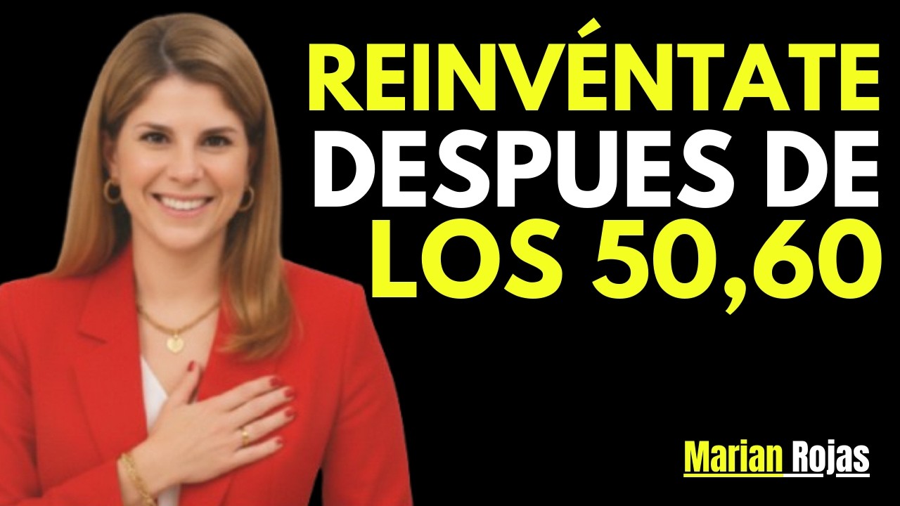 A los 50,60, DEBES REINVENTARTE con estos 7 Pilares Estoicos (Es la Mejor Edad)| Marian Rojas Estapé