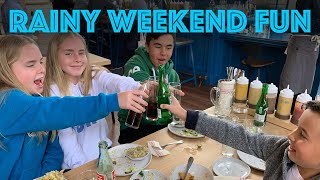 Rainy Weekend Fun / Wursthall & San Francisco