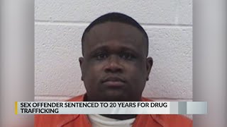 Sex offender sentenced to 20 years in prison for selling meth to minors