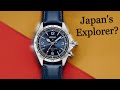 Seiko prospex alpinist gmt spb377  the best japanese rolex explorer style field watch