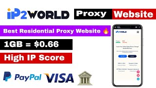 Ip2World.Com || Best Residential Proxy Website  🔥 || Best Loding Proxy Website 👍 screenshot 5