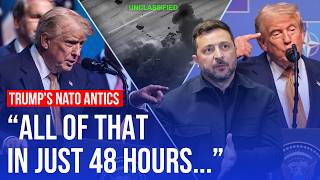 Trump dominates NATO summit after lashing out at allies