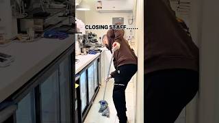 Closing staff vs opening staff 🥹⛈️ #baristalife #baristaproblems