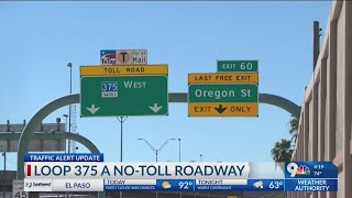 Loop 375 toll road