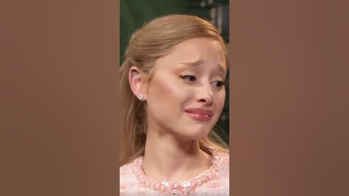 Ariana Grande apologizes for crying with Cynthia Erivo on Wicked interviews