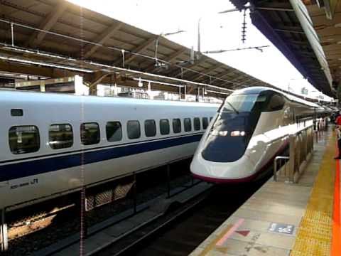東北・秋田新幹線はやて・こまち　東京駅発車