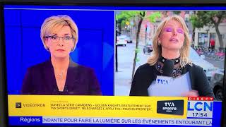 Malaise de Sophie Thibault en Direct Information