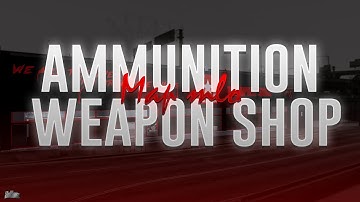 FiveM Map | Ammunition Weapon Shop [MLO]