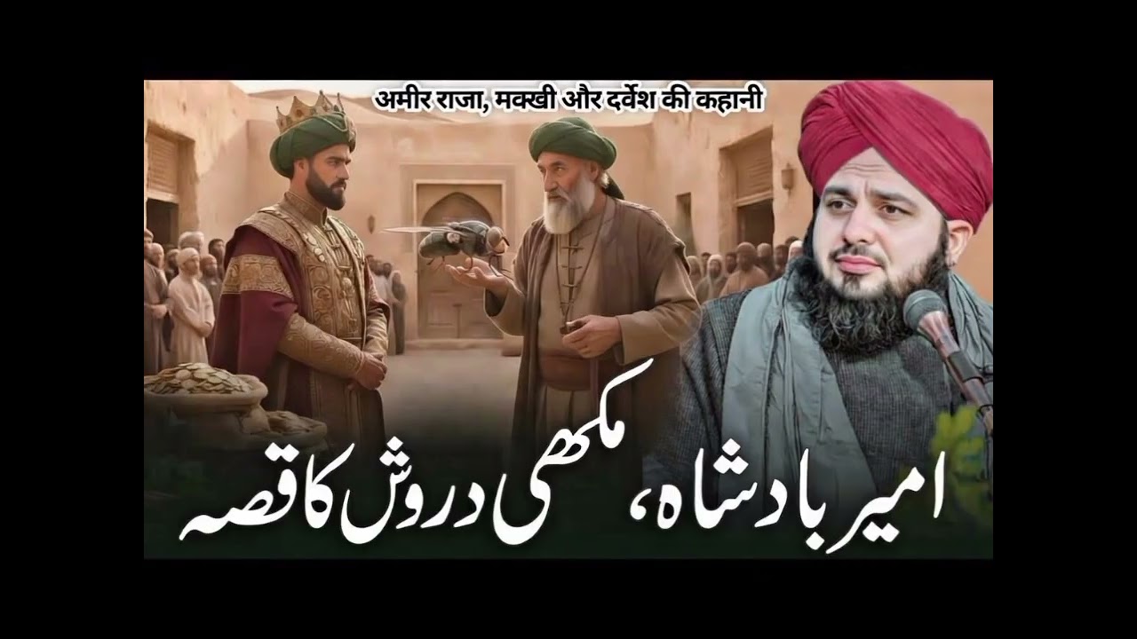 Ameer Badsha Makhi Aur Darwesh Ka Qisaa||Peer Ajmal Raza Qadri Bayan| Peer Ajmal Raza Qadri 