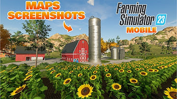 Farming Simulator 23 Mobile Android iOS Maps Screenshots - Amberstone & Neubrunn