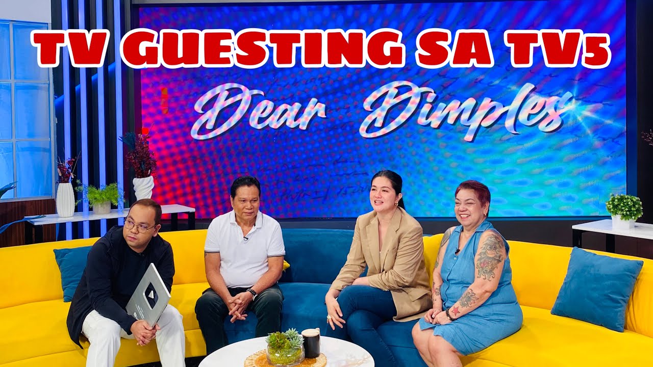 TV GUESTING SA TV5 with DIMPLES ROMANA