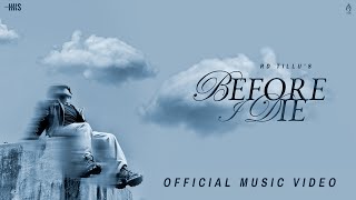 RD Tillu - BEFORE I DIE HIP HOP SAMSKRUTHI | Prod by Prop-C