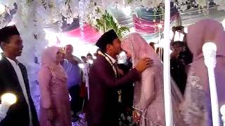 Record Singkat Resepsi Ust Ridwan Asyfi & neng Aufa .Duh bikin baper..
