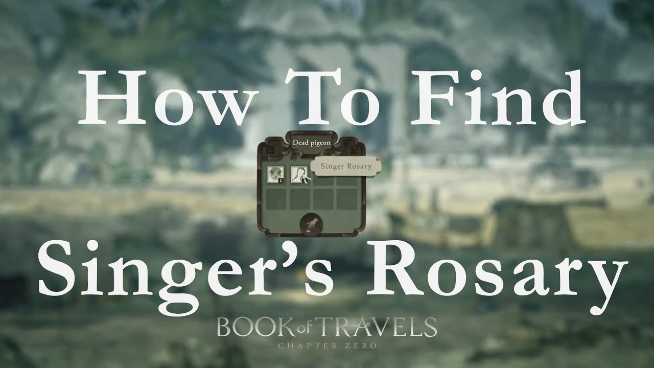 Book of Travels | Searching For The Singer's Rosary