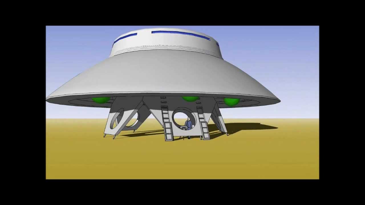 The Invaders Flying Saucer Revealed! YouTube