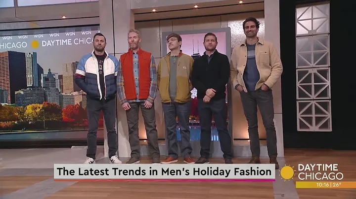 The Latest Trends in Men's Holiday Fashion