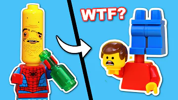 I made CURSED Lego Minifigures…