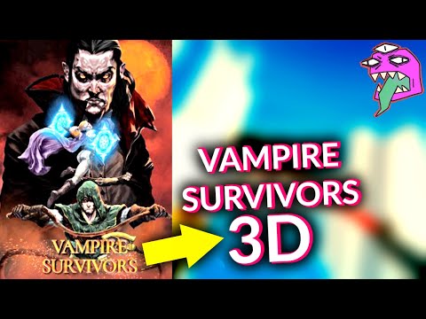 I Made Vampire Survivors Style 3D Bullet Hell | Mech Punk Devlog