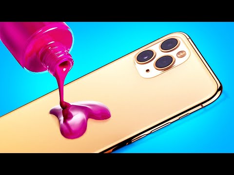 25 SMART PHONE HACKS YOU DIDN&rsquo;T KNOW BEFORE || Phone Case Decor Ideas!