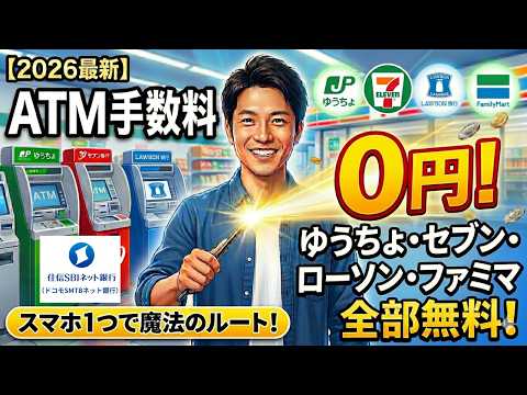 ATM手数料を無料にする方法｜住信SBIネット銀行でゆうちょ ...