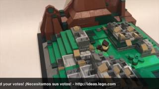 LEGO Ideas: Machu Picchu build