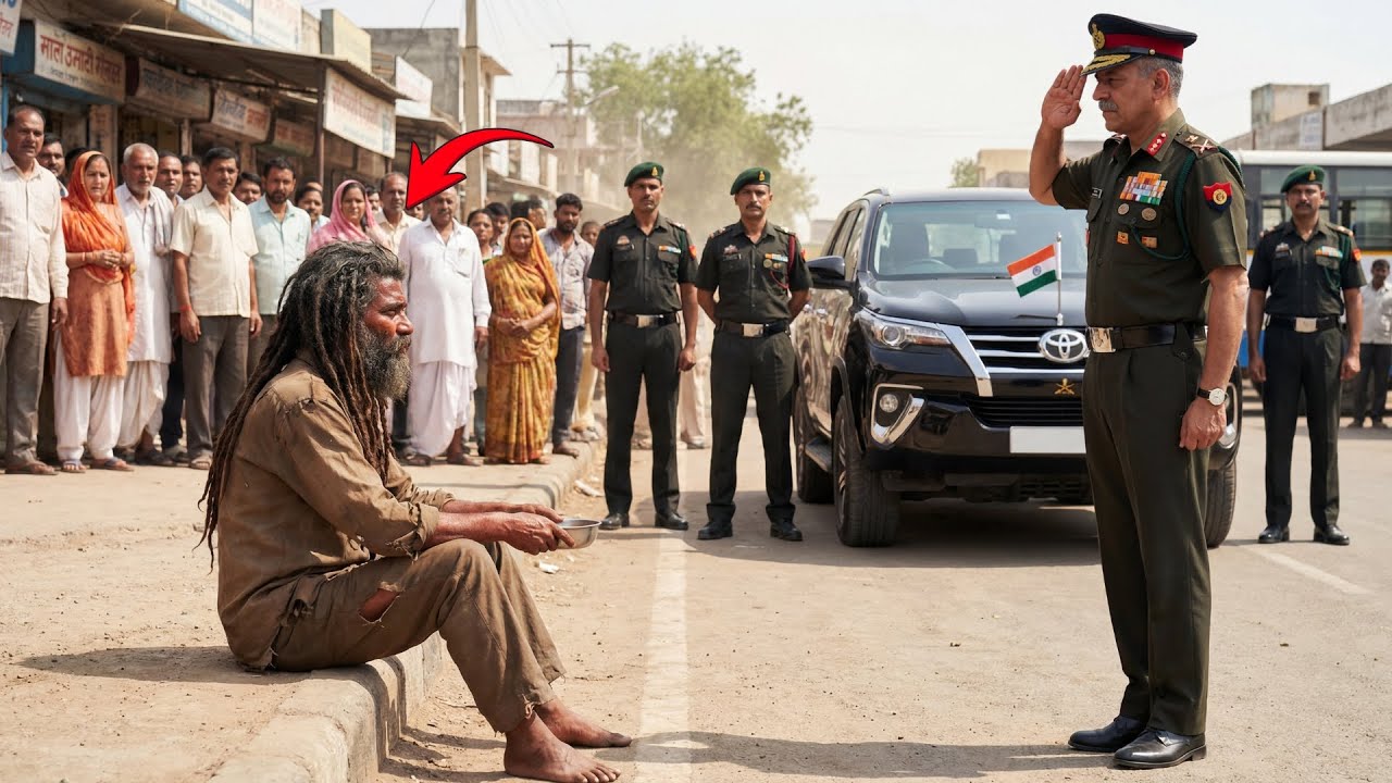 जिसे लोग पागल समझकर मार रहे थे… उसी को आर्मी चीफ ने सैल्यूट क्यों किया?😱