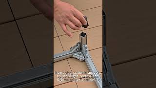 2 Second Clamps! The Easiest WPC Decking Keel Installation System 🛠️